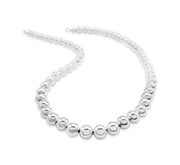 Sterling Silver Beaded Strand