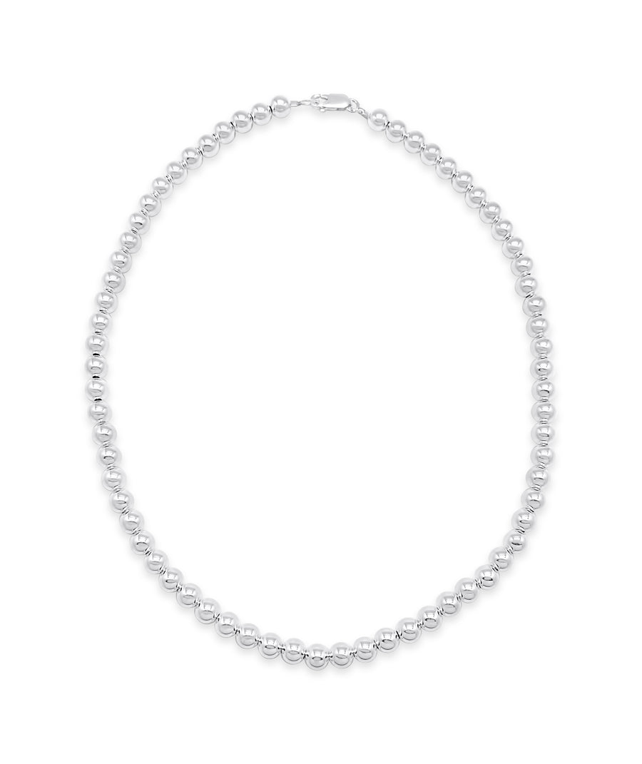 Sterling Silver Beaded Strand