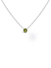 Bezel Stone Necklace