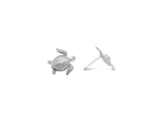 Sparkling Sea Turtle Earrings