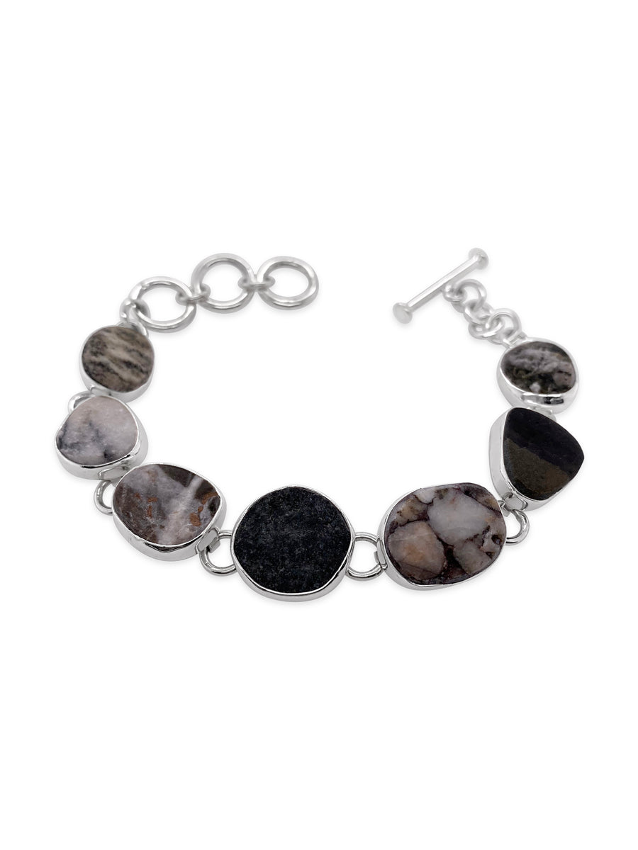 Maine Beach Stone Bracelet