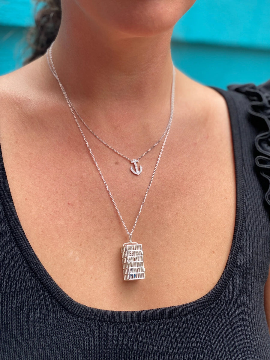 Ketchum Lobster Trap Necklace