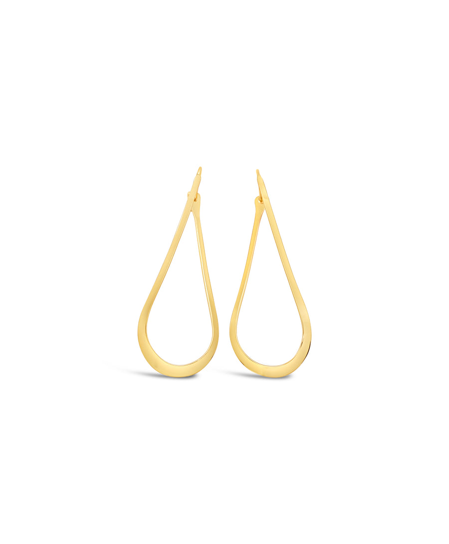 Gold Filled Droplet Earrings