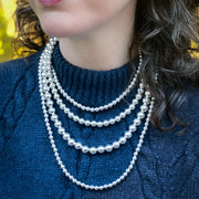 Sterling Silver Beaded Strand