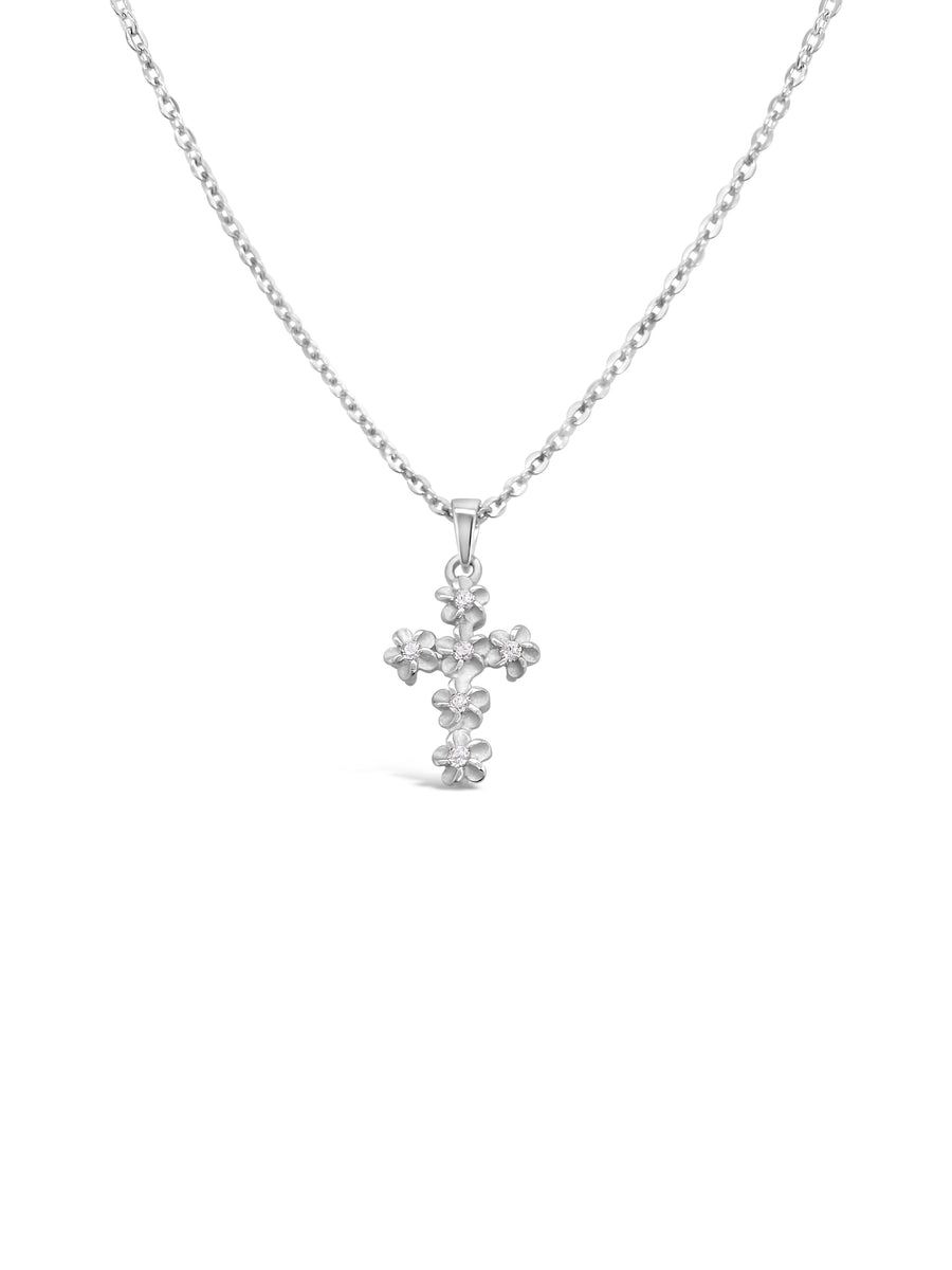 Blossom Cross Necklace