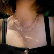 Paper Clip Necklace