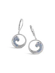 The Maine Ocean Wave Earrings