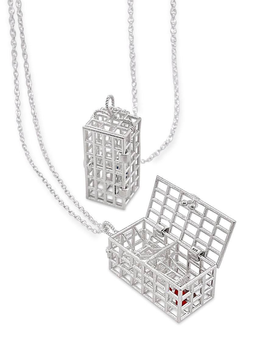 Ketchum Lobster Trap Necklace