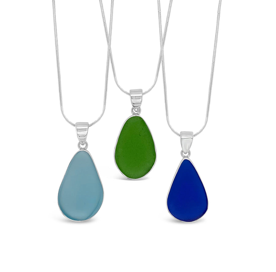 Maine Seaglass Necklace