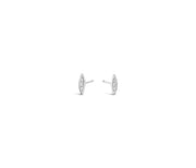 14k Gold Diamond Rice Post Earrings