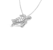 Sparkling Sea Turtle Necklace