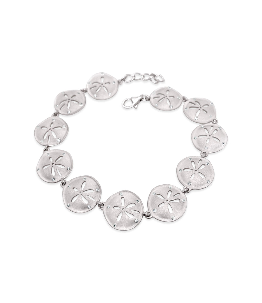 Sparkling Sand Dollar Bracelet