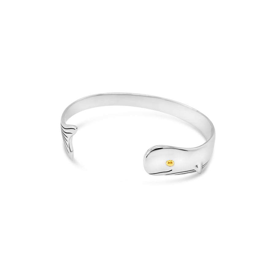 Whale Cuff Bracelet