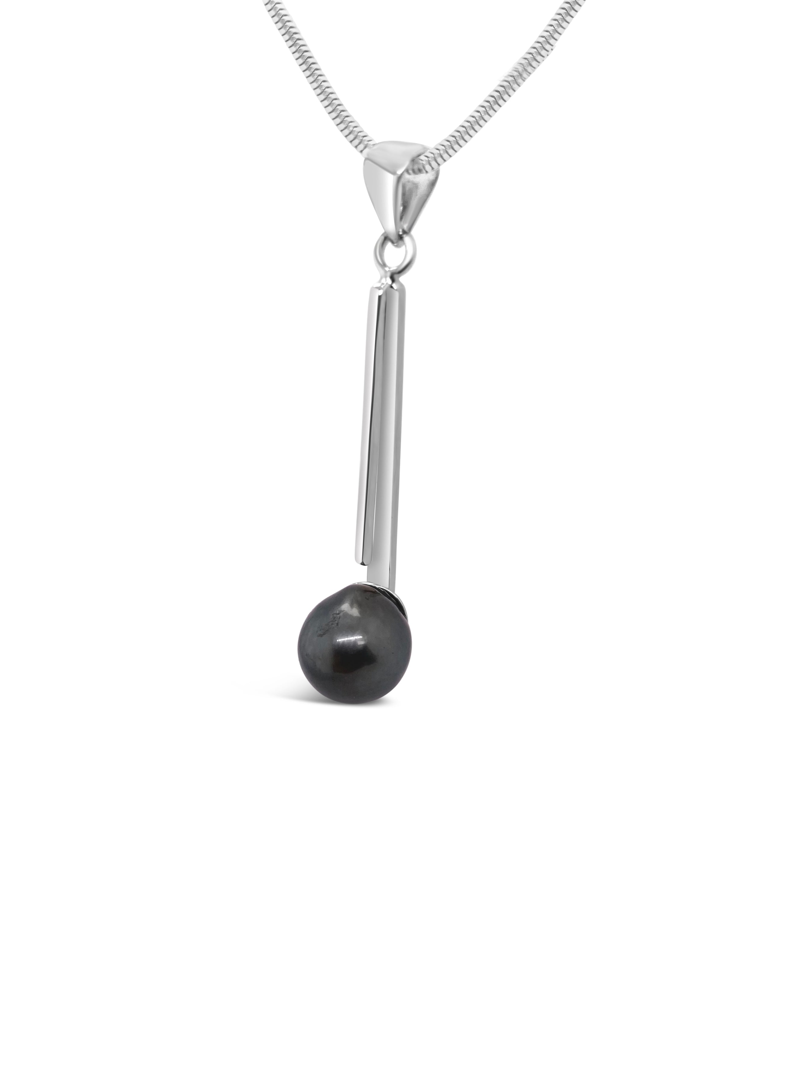 Tahitian Pearl Chopstick Necklace