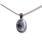 Ornate Dendritic Agate Necklaces