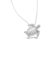 Sparkling Sea Turtle Necklace