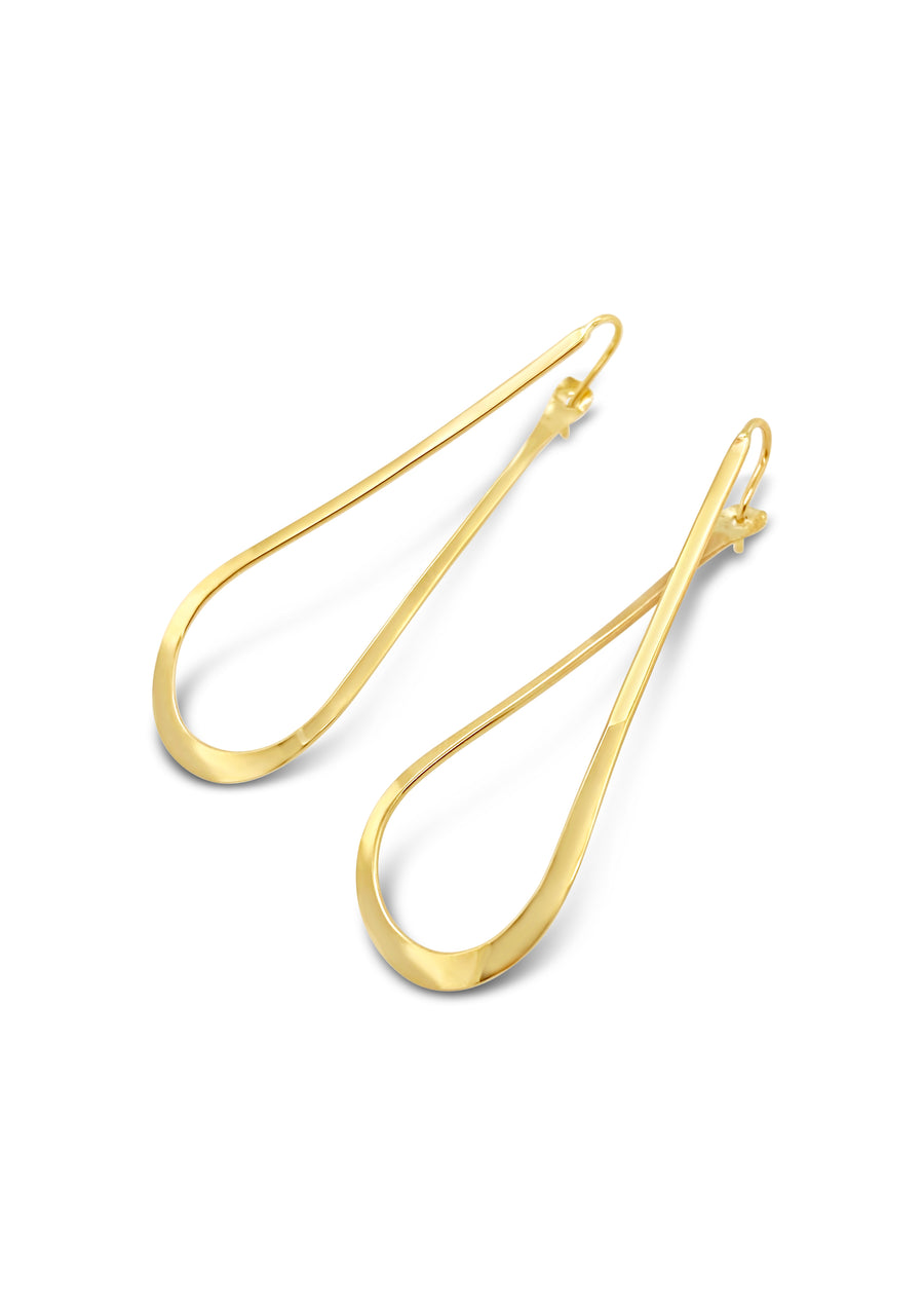Gold Filled Droplet Earrings
