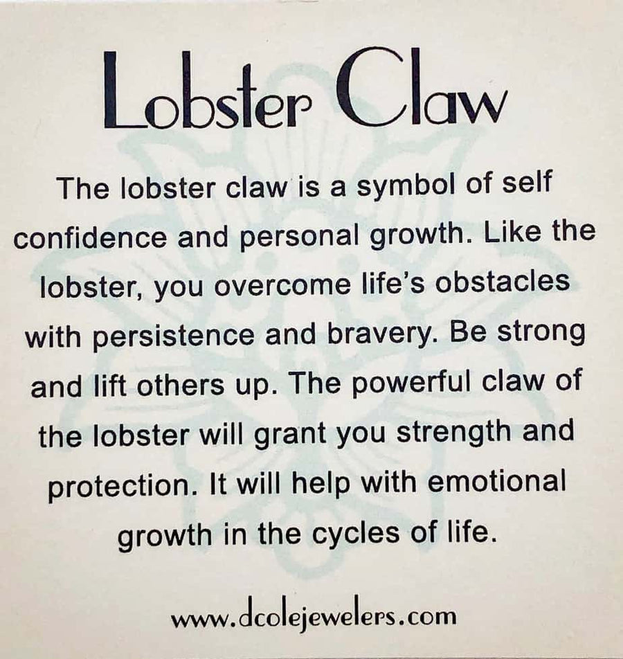 The Lobster Claw Necklace