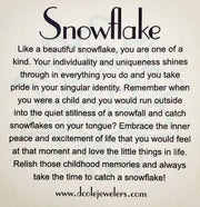 The Snowflake Earring