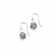 Ball of Yarn French Wire Earrings