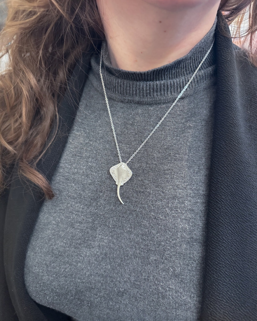 Sparkling Stingray Necklace
