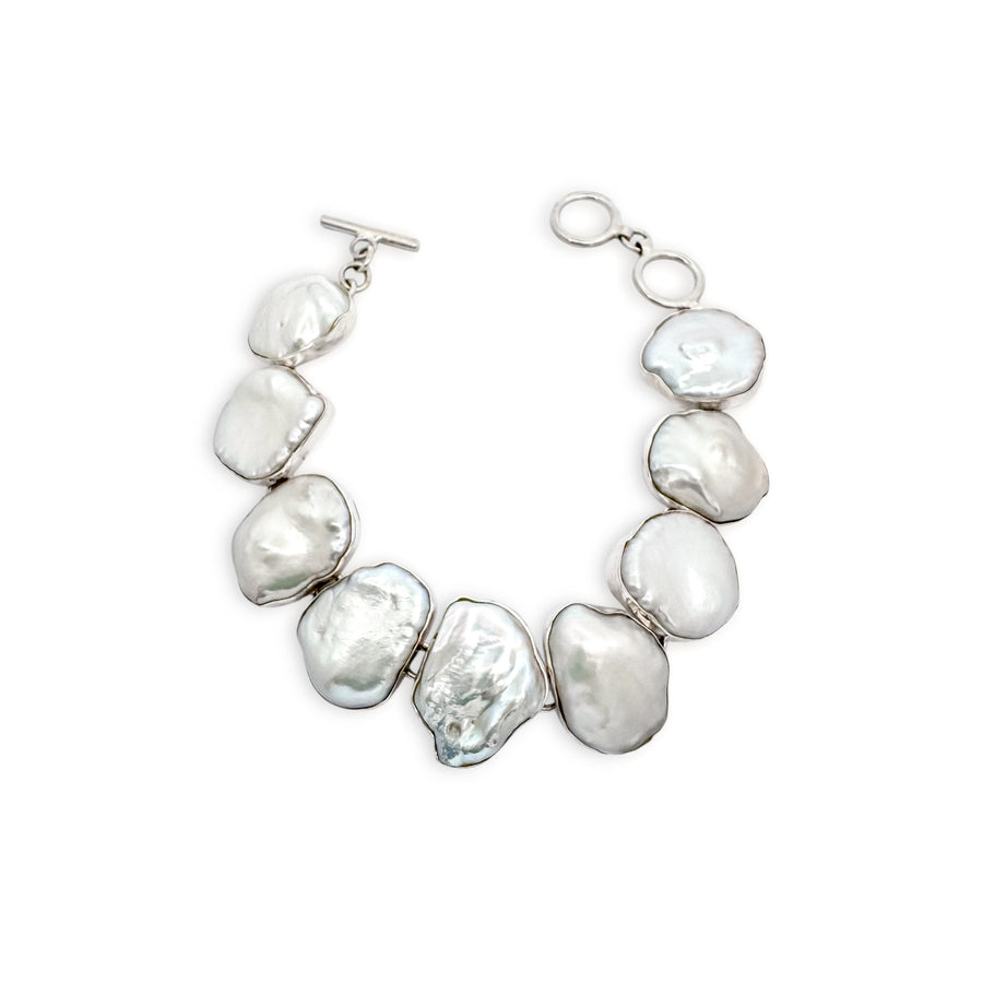 Keshi Pearl Bracelet
