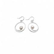 Pearl Swirl Earrings