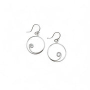 Shimmering Swirl Earrings