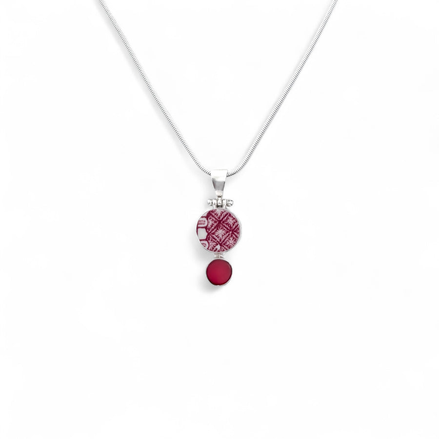 Scarlet Shoreline Pendant