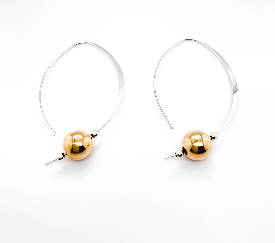 Sliding Bead Earrings