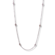 14k Diamond by the Yard Necklace