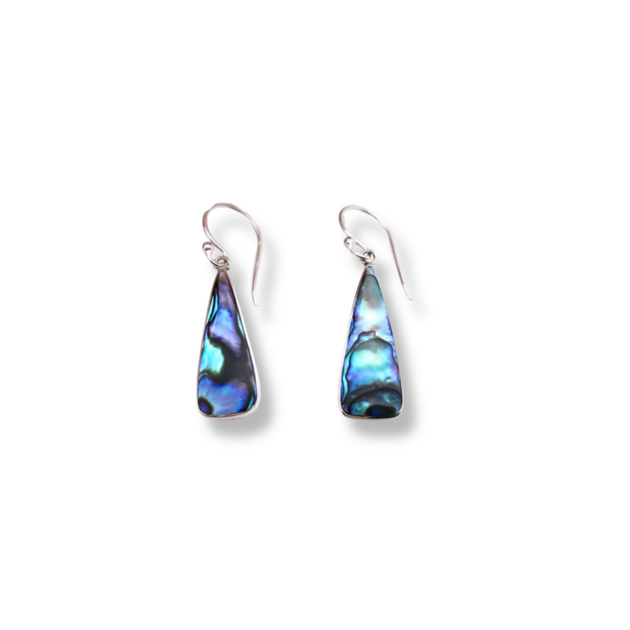 Teardrop Abalone Earrings