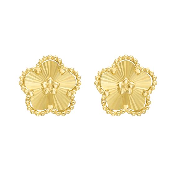 14k Daisy Earrings