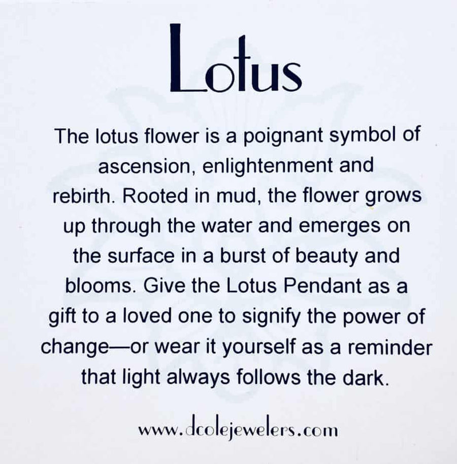 The Lotus Necklace