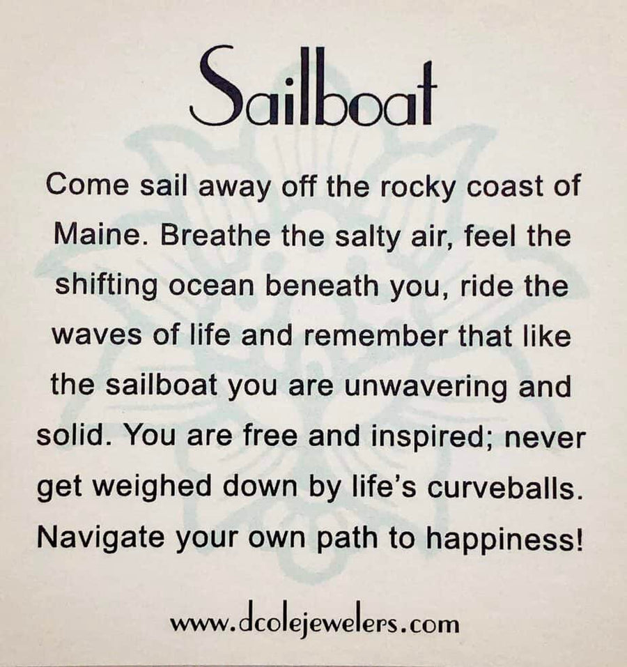The Sailboat Necklace