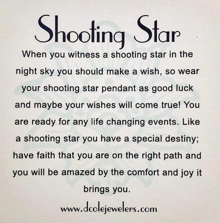 The Shooting Star Necklace