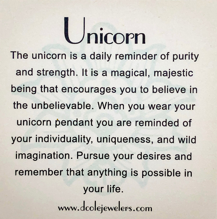 The Unicorn Necklace