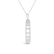 Phases of the Moon Bar Necklace