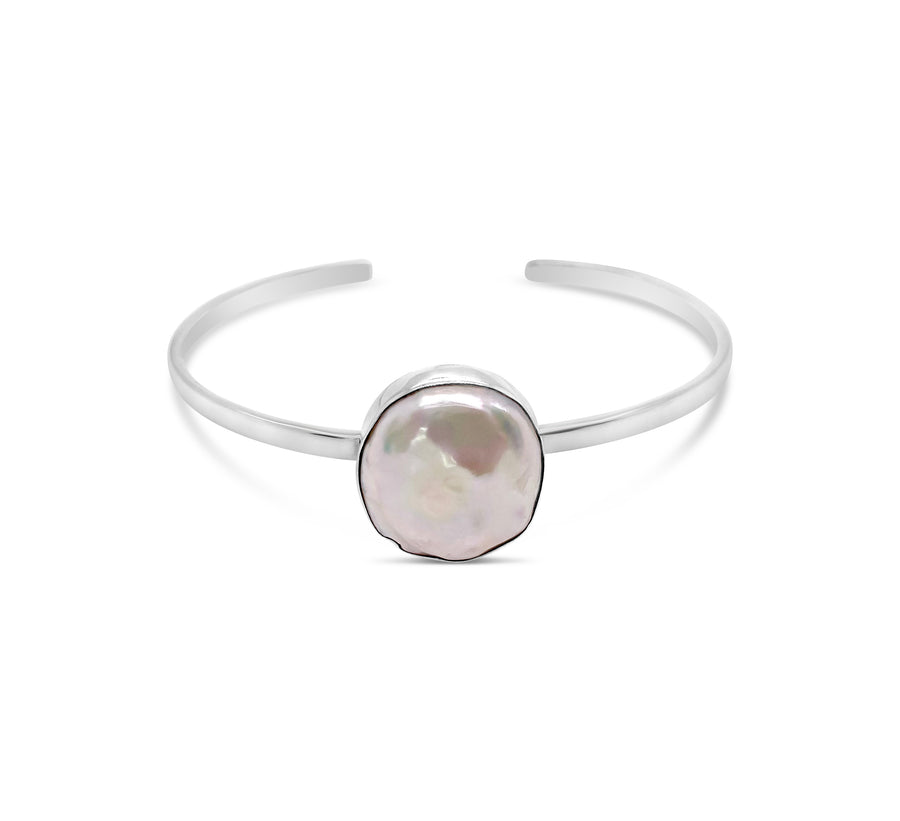 Coin Pearl Cuff