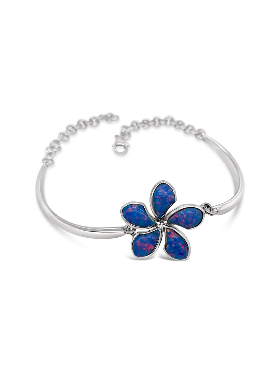 Lab Sunset Opal Blossom Bracelet