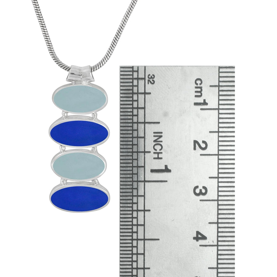 Alternating Sea Glass Necklace
