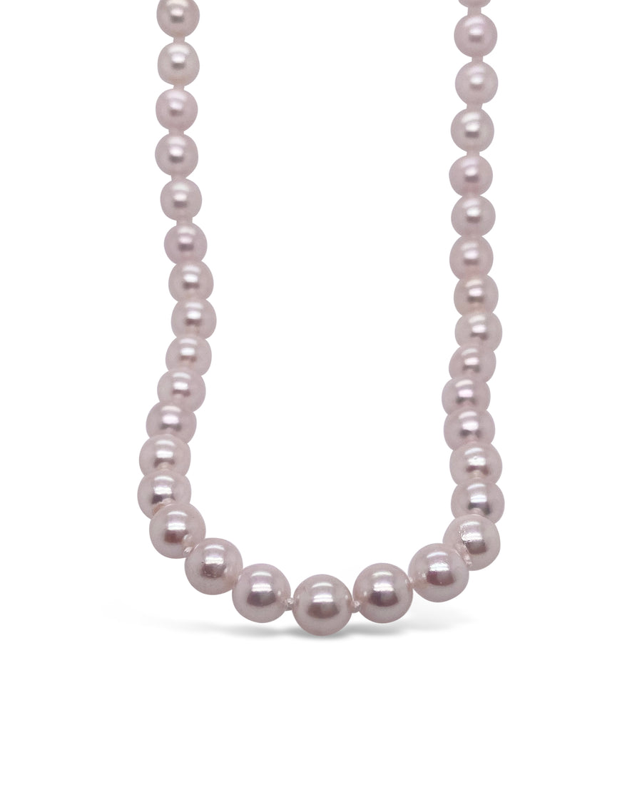 Light Pink Akoya Pearl Necklace