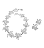 Sparkling Sea Turtle Bracelet