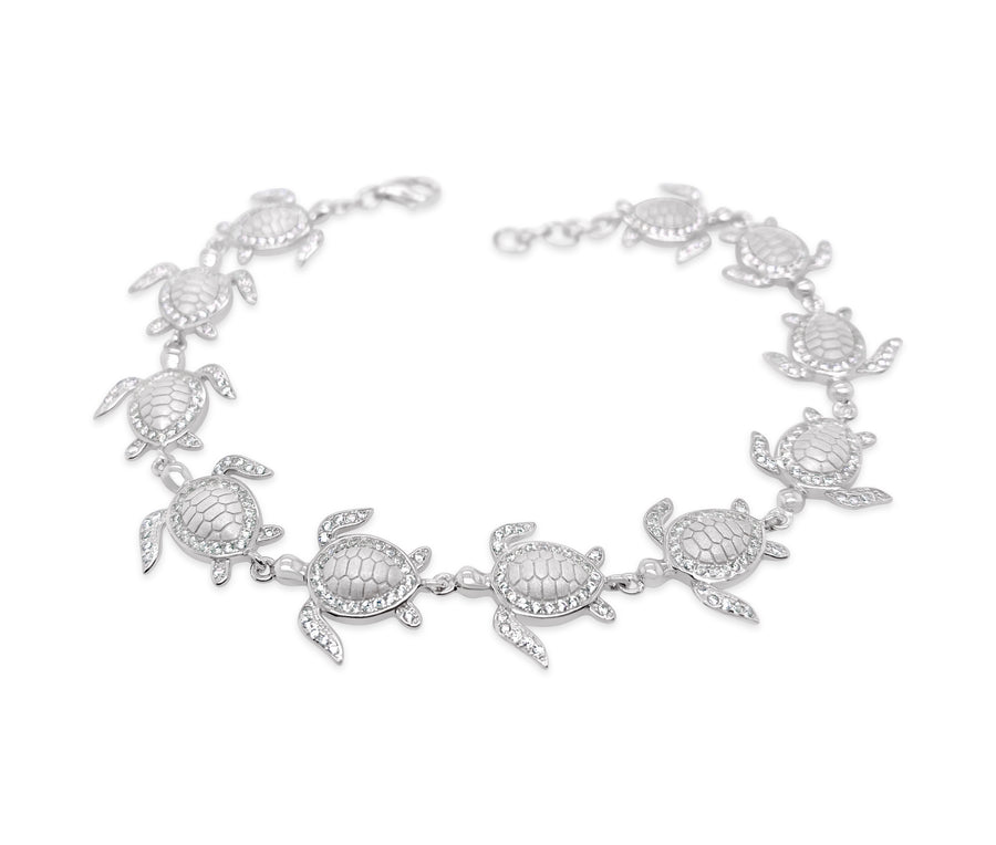 Sparkling Sea Turtle Bracelet