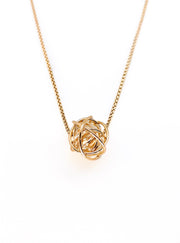 Ball of Yarn Necklace