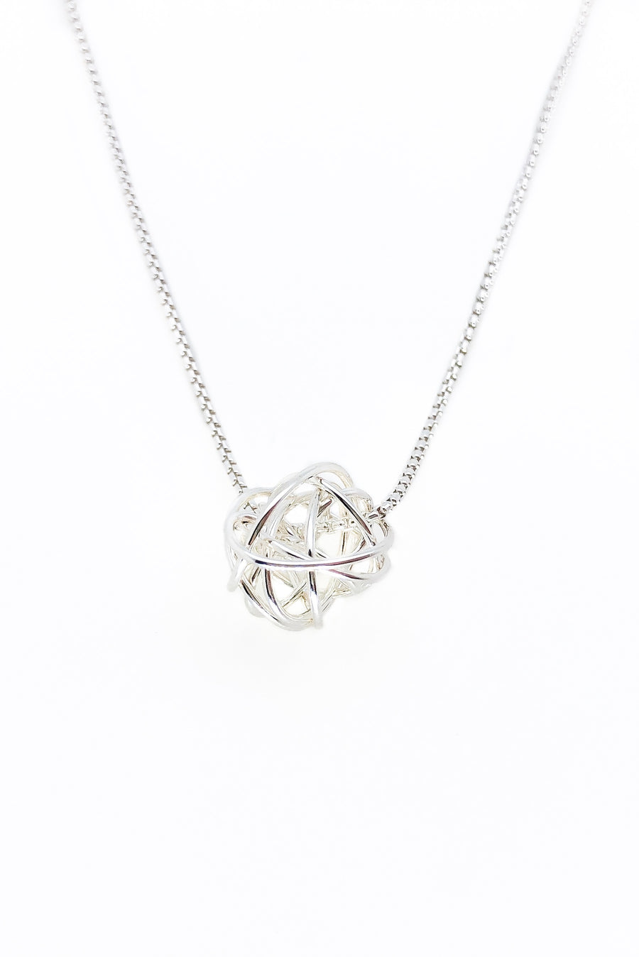 Ball of Yarn Necklace
