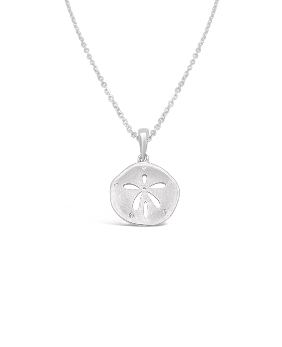 Sparkling Sand Dollar Necklace