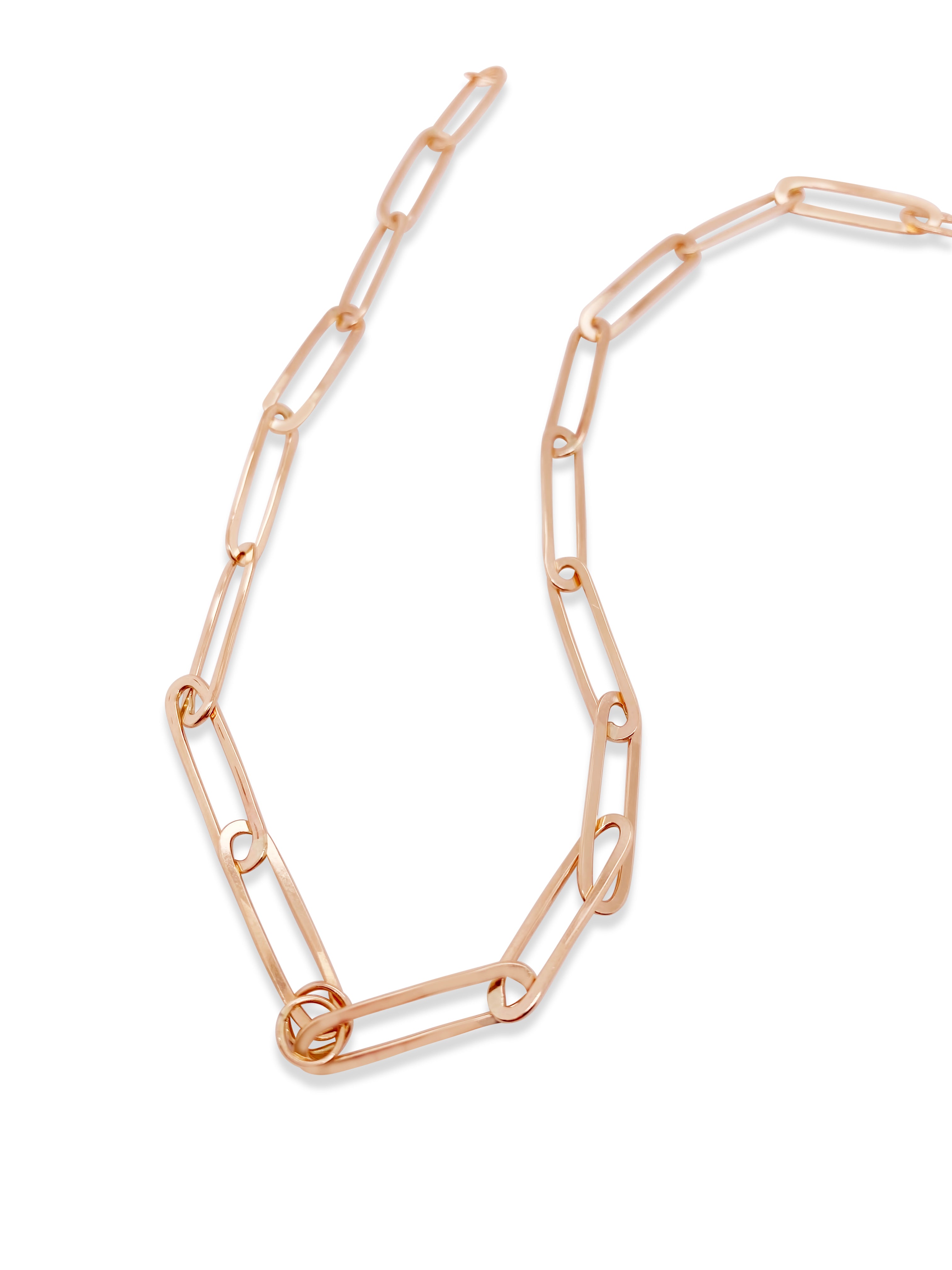 Paper Clip Necklace