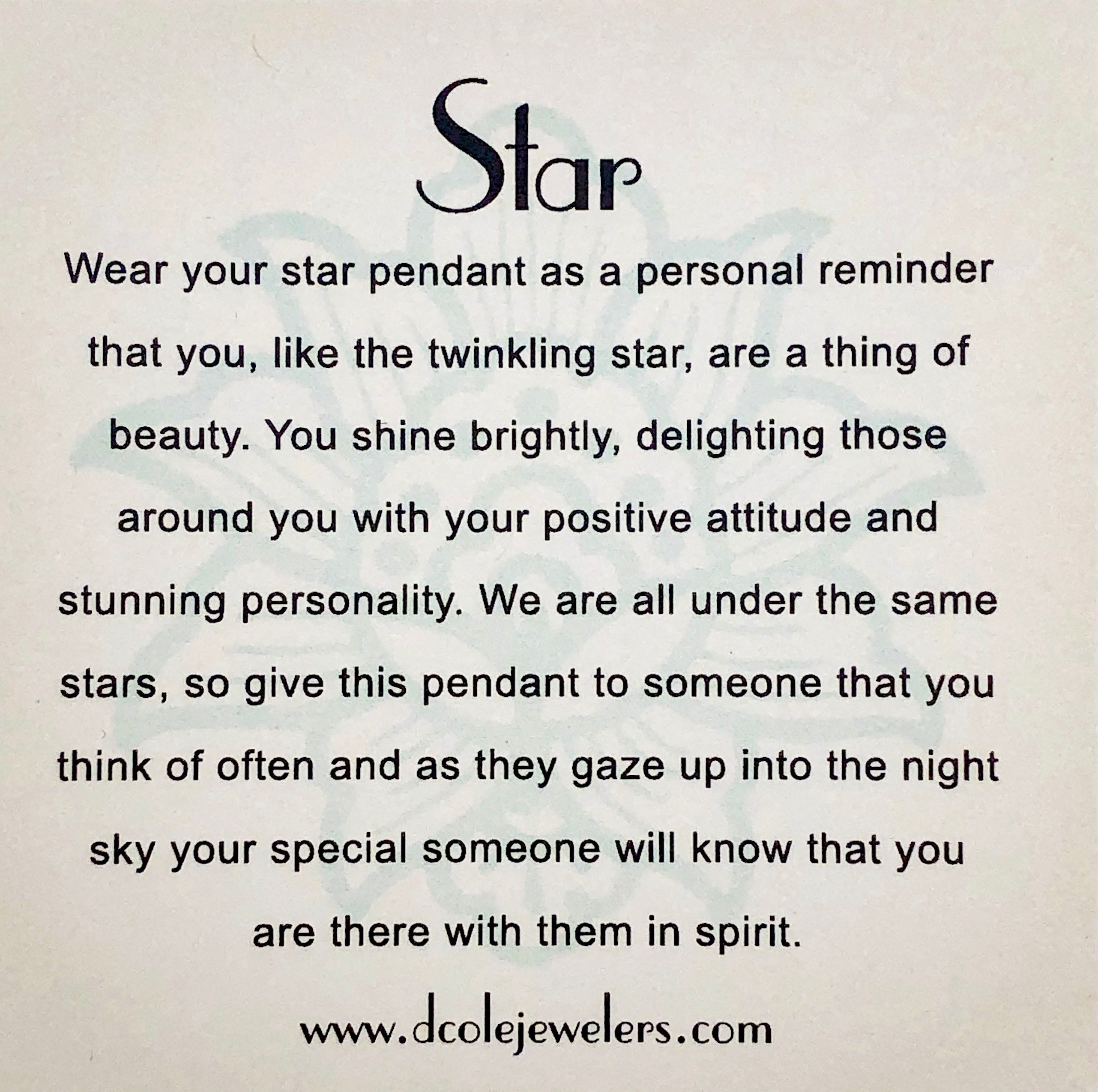 The Star Necklace