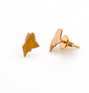 Maine Silhouette Post Earrings